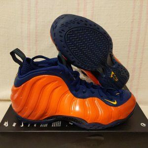 Air Foamposite One Blue Rugged Orange NY Knicks